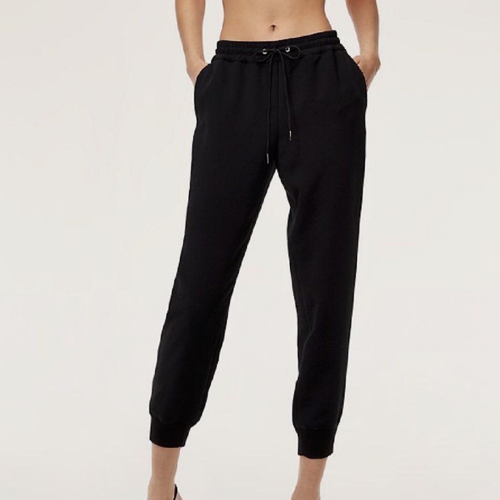 Aritzia Wilfred Free Buffon Jogger Pant in Black XXS